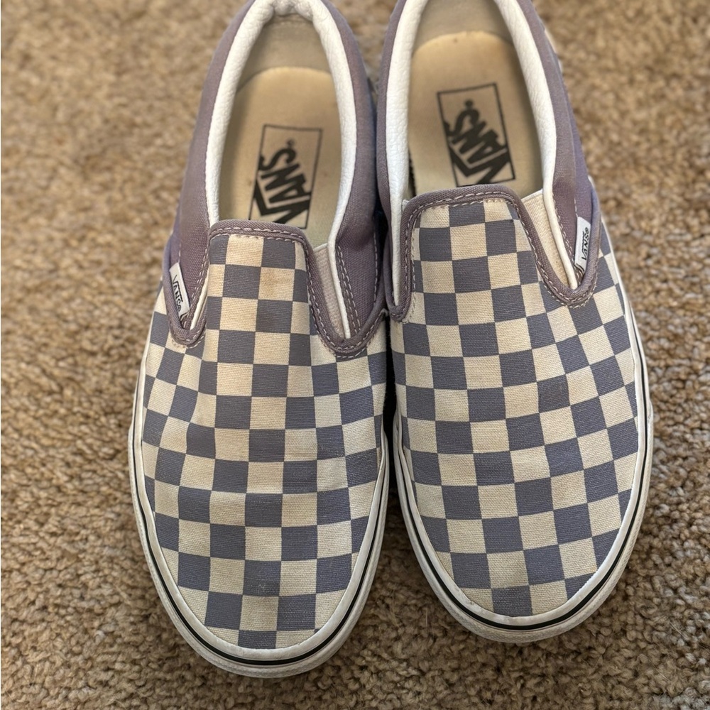 Checkered Vans